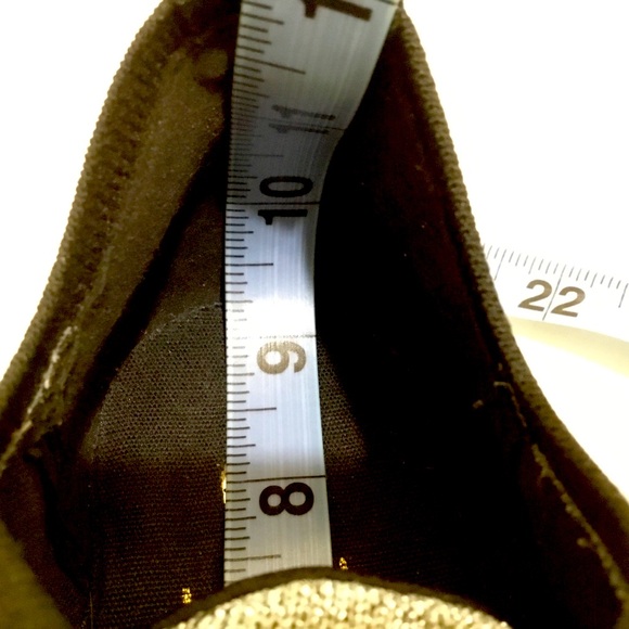 NWOT La Strada silver glitter sneakers runners - Picture 12 of 13